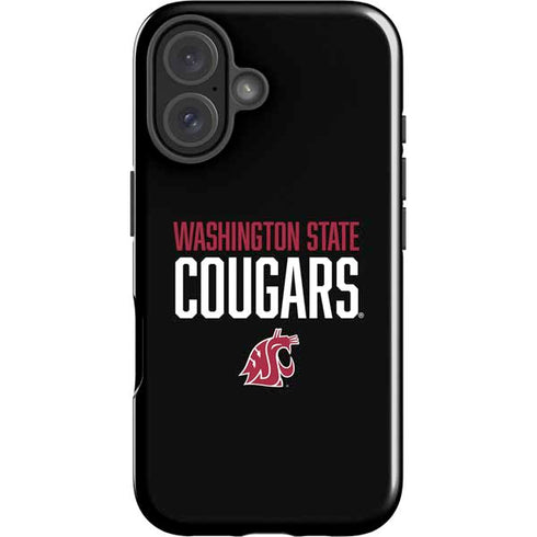 Washington State University Cougars iPhone 16 Plus Impact Case